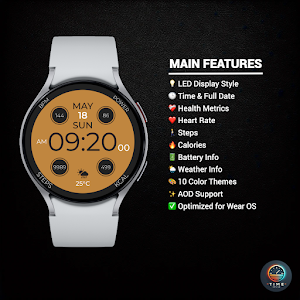 LED Hour - watch face Screenshot 1