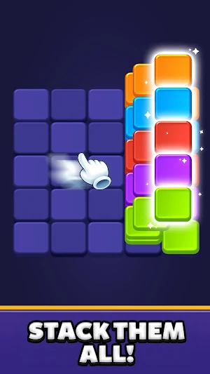 Merge Stack : Color Block Screenshot 1