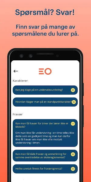 Rettighetsappen Screenshot 2