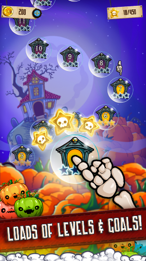 Halloween Swipe - Carved Pumpkin Match 3 Puzzle Screenshot 3