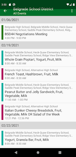 Belgrade School District Screenshot 3