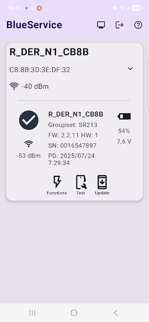 BlueService Screenshot 0