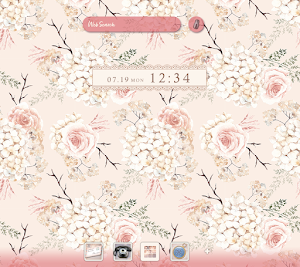 Beautiful Wallpaper Dried Flowers Watercolor Theme Screenshot 0