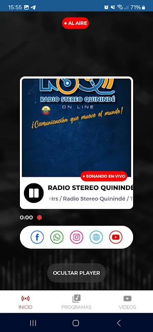 Radio Stereo Quinindé Screenshot 2