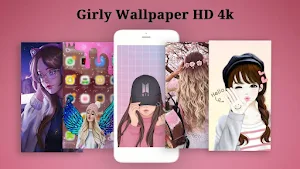 Girly Wallpapers HD Girls DP Screenshot 0