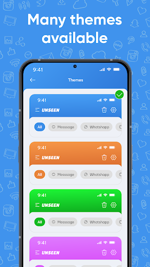 Unseen Messages - No Last Seen Screenshot 1