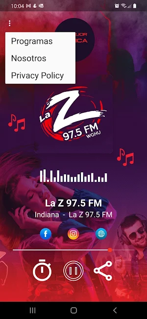 La Z 97.5 FM - Indiana Screenshot 1