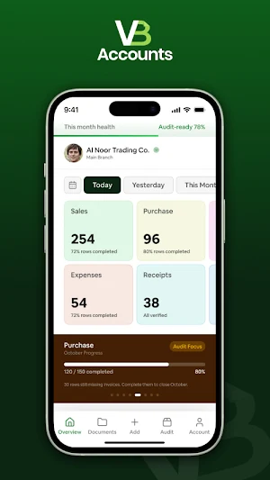 VB Accounts Screenshot 1