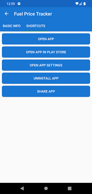 Built with which framework? Screenshot 2