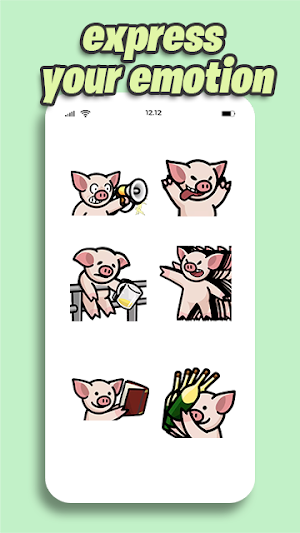 Cute Pig - WASticker Screenshot 0
