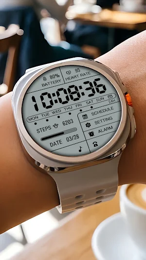ZKin Watch Personalized LCD Screenshot 0