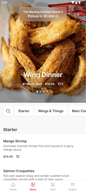 The Blazing Chicken Shack II Screenshot 1