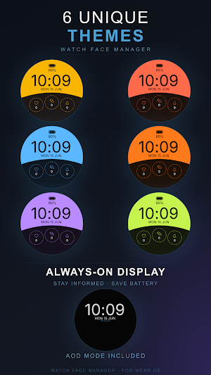 Amber Crest Watch Face Screenshot 2