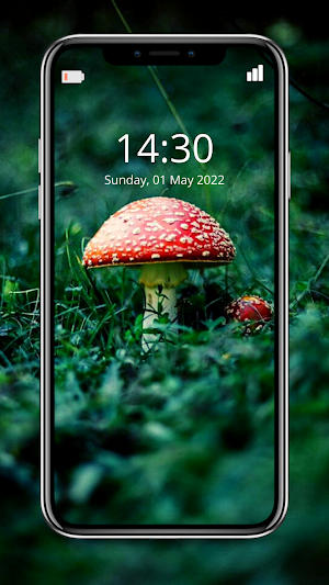 Cute Mushroom Wallpaper Screenshot 1