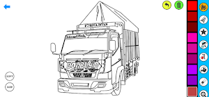 Truck Car Coloring Book Screenshot 2