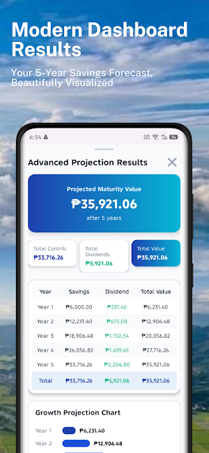 MP2 Pagibig Calculator Screenshot 3