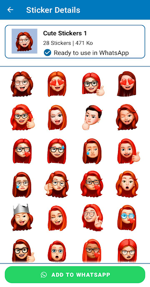 3D Emoji Stickers - WASticker Screenshot 1