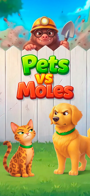 Pets vs Moles Screenshot 0