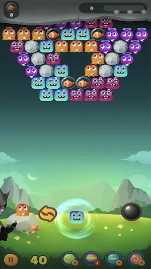 Wolfy Bubble Shooter | POP Gun Screenshot 3