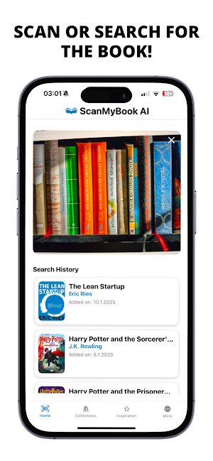 ScanMyBook AI - Book Insights Screenshot 1