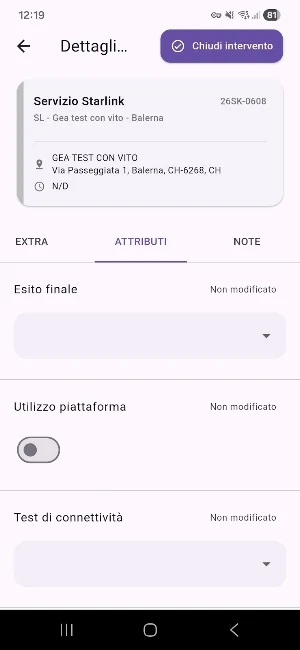 TimeKeeper AVM Telecom. Screenshot 3