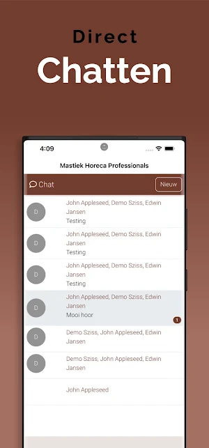 Mastiek Horeca Professionals Screenshot 3
