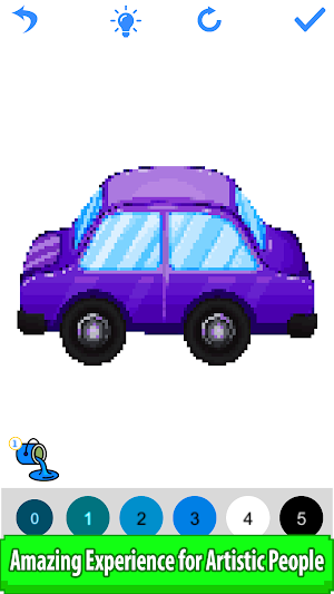 Pixly - Paint by Number,Pixel Art,Sandbox Coloring Screenshot 2