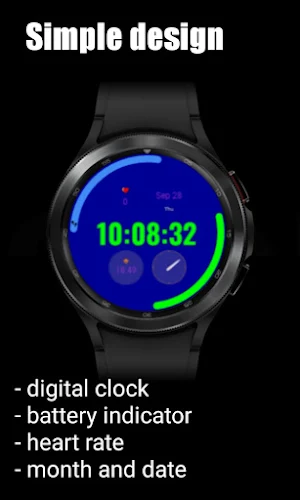 digital watch face Screenshot 2