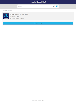 Applied Sales Kickoff Screenshot 2