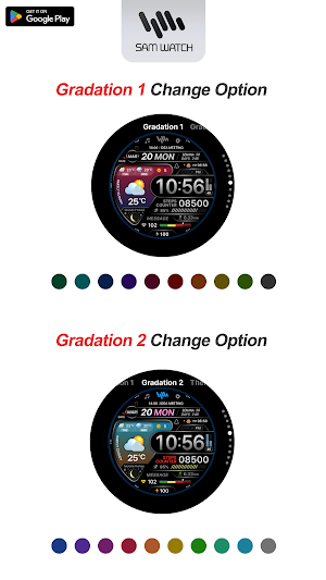 SamWatch Digital WX 2 2026 Screenshot 3