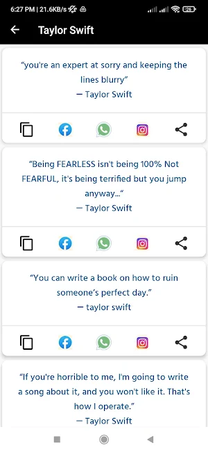 Popular Quotes Screenshot 1