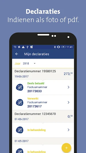 Menzis app Screenshot 3