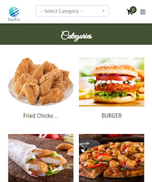 Digital Menu Screenshot 1