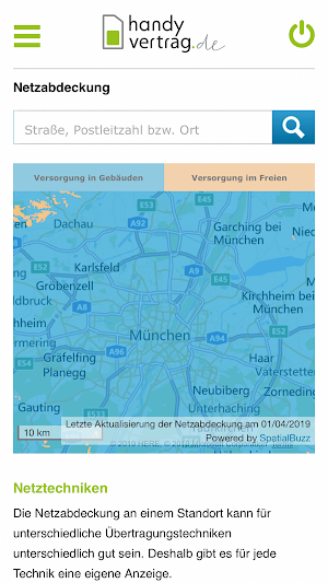 handyvertrag.de Servicewelt Screenshot 2