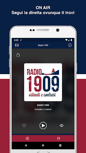 Radio1909 Screenshot 1
