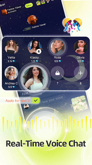 Voko-Voice Chat, Party Screenshot 1