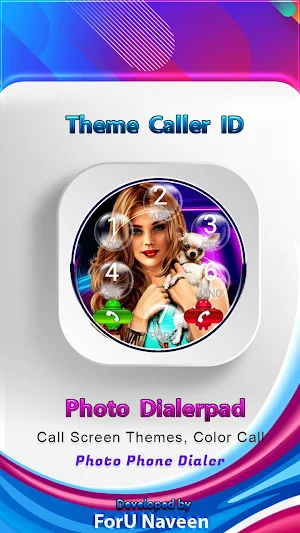 Photo Dialer & Theme Caller ID Screenshot 0