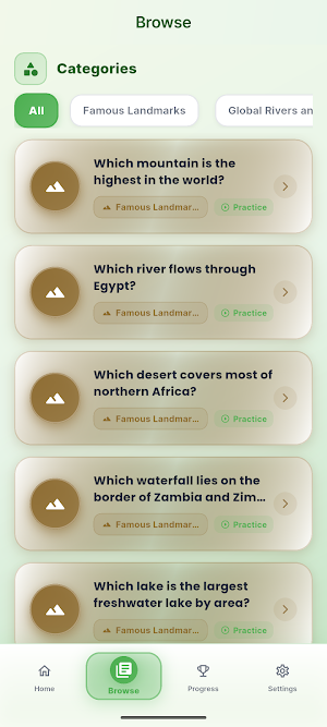 Natural Wonders Screenshot 1