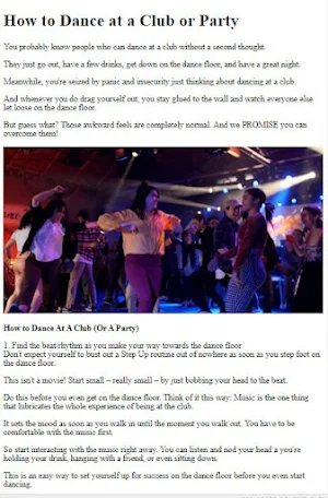 How to Dance At a Concert Screenshot 2