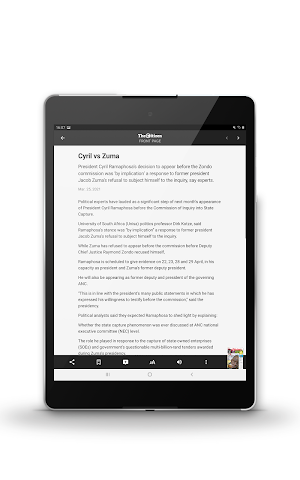 The Citizen e-paper Screenshot 1