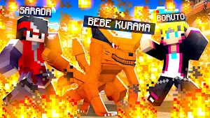 Boruto Ninja Skin Mod For MCPE Screenshot 0