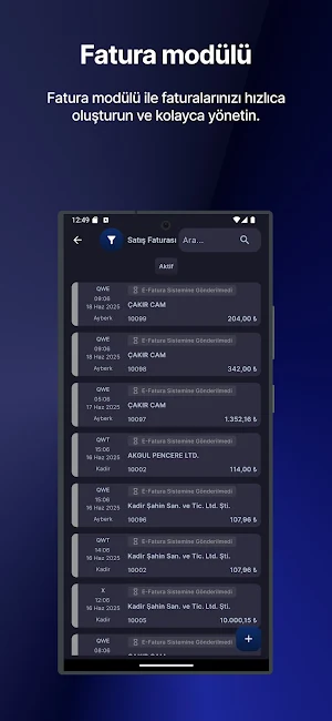 Herofis Online Muhasebe Screenshot 3