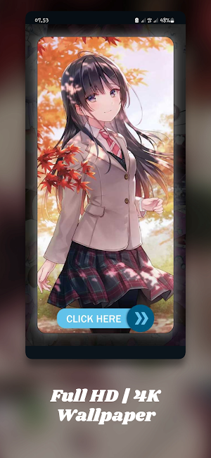 Wallpaper Anime Gadis HD Screenshot 2