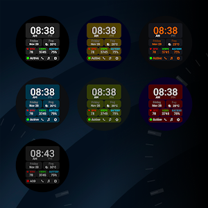 Modular Data Watch Face Screenshot 2