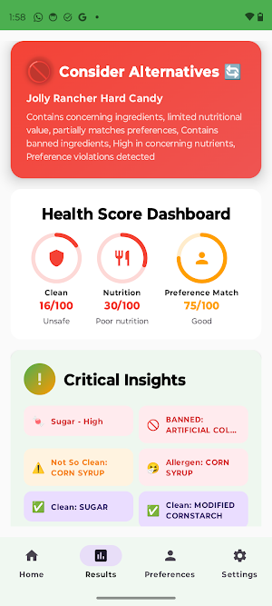 CleanChoice Screenshot 2