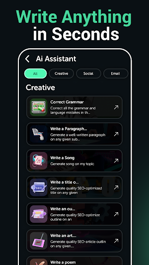 AskMe AI: AI Assistant Chatbot Screenshot 1