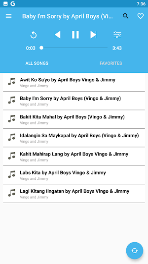 DP MUSIC PLAYER Screenshot 1