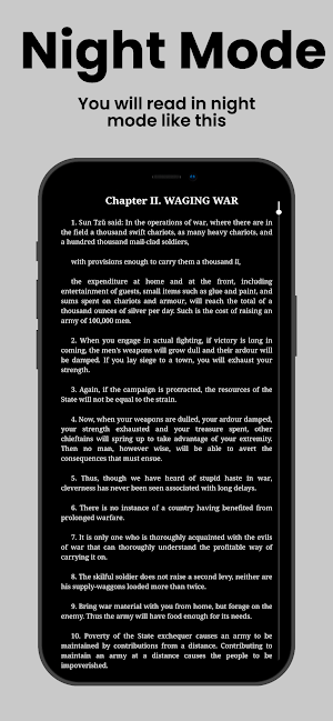 The Art of War Book Offline Screenshot 2