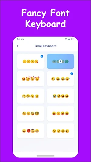 Fancy Fonts Keyboard Screenshot 1