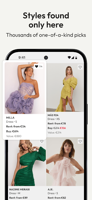 Fashioneer: Rent, Buy & Resell Screenshot 2